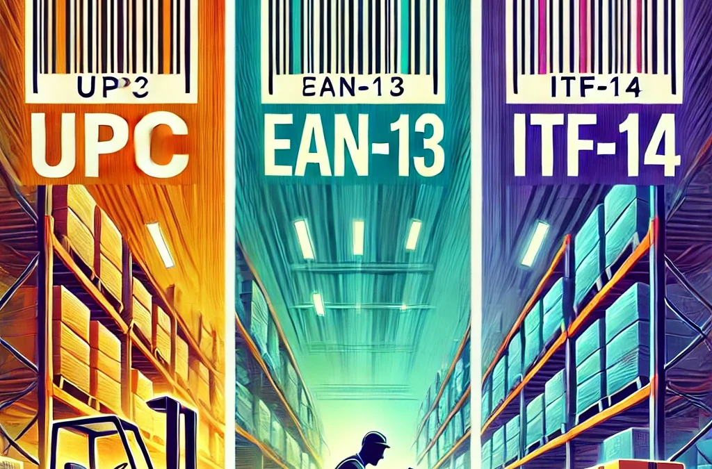 Mastering Barcode Types for Warehouse Efficiency: UPC, EAN-13, and ITF-14 Explained